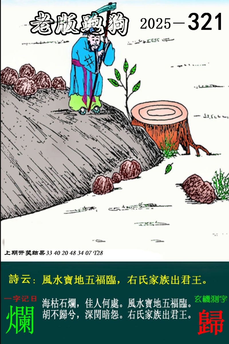 321期老版跑狗图[图]